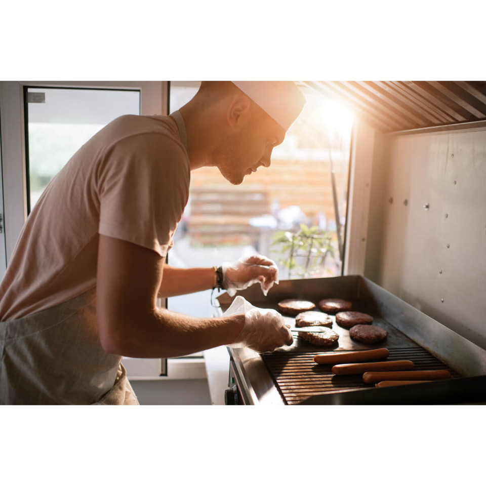 Custom Food Trailer Interior